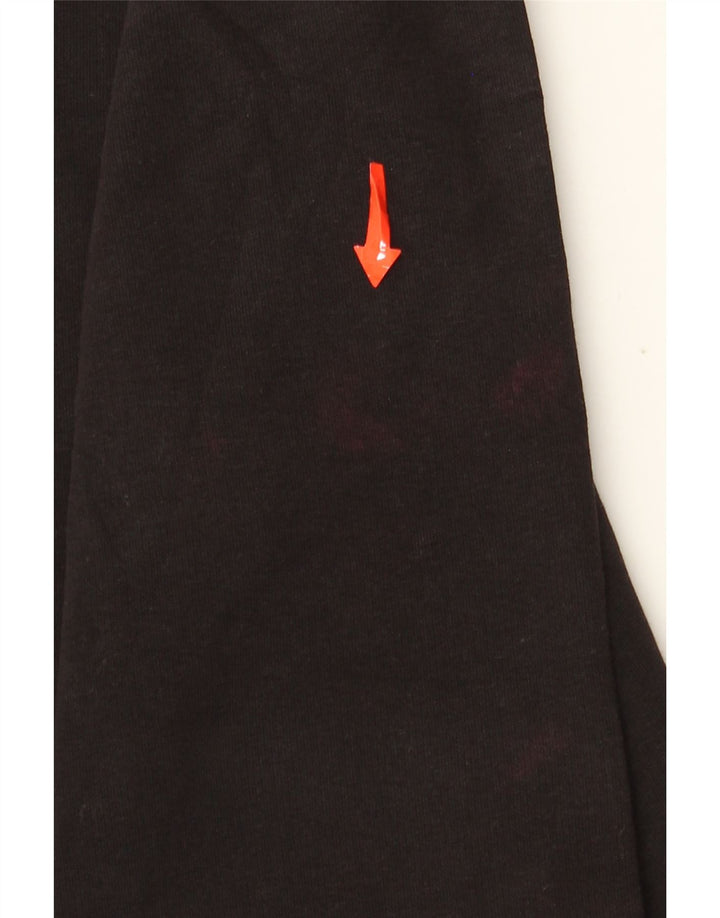 Guess Herre grafisk sweatshirt trøje 2XL sort bomuld
