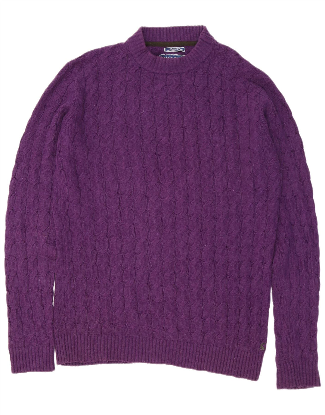 Joules Herre Crew Neck trøje Sweater Large Purple Viscose