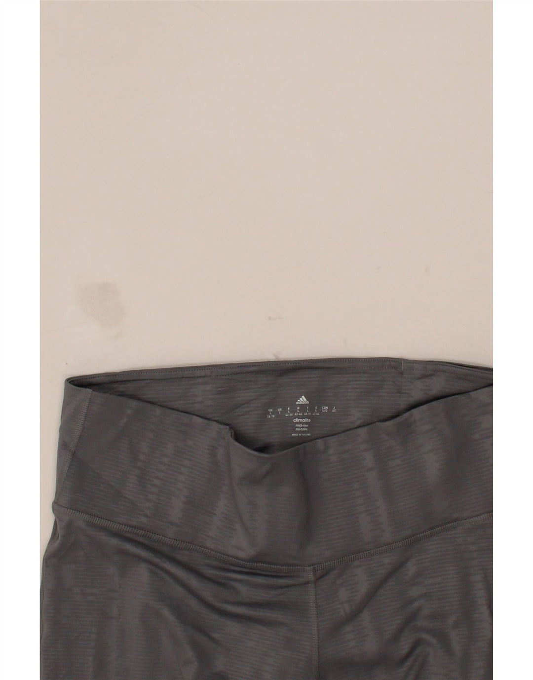 ADIDAS Womens Climalite Bermuda Sport Shorts UK 16/18 Large Grey Polyester Vintage Adidas and Second-Hand Adidas from Messina Hembry 