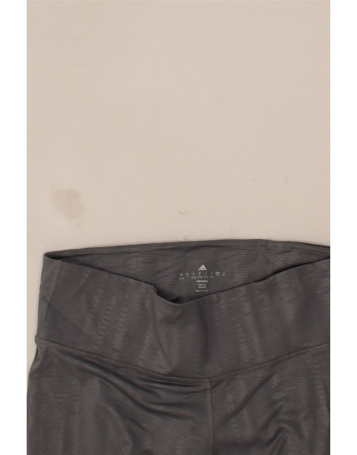 ADIDAS Womens Climalite Bermuda Sport Shorts UK 16/18 Large Grey Polyester Vintage Adidas and Second-Hand Adidas from Messina Hembry 