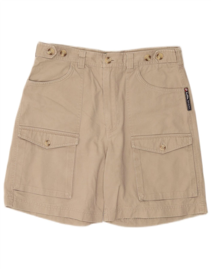 Lotto Herre Cargo Shorts W36 Stor Beige Bomuld