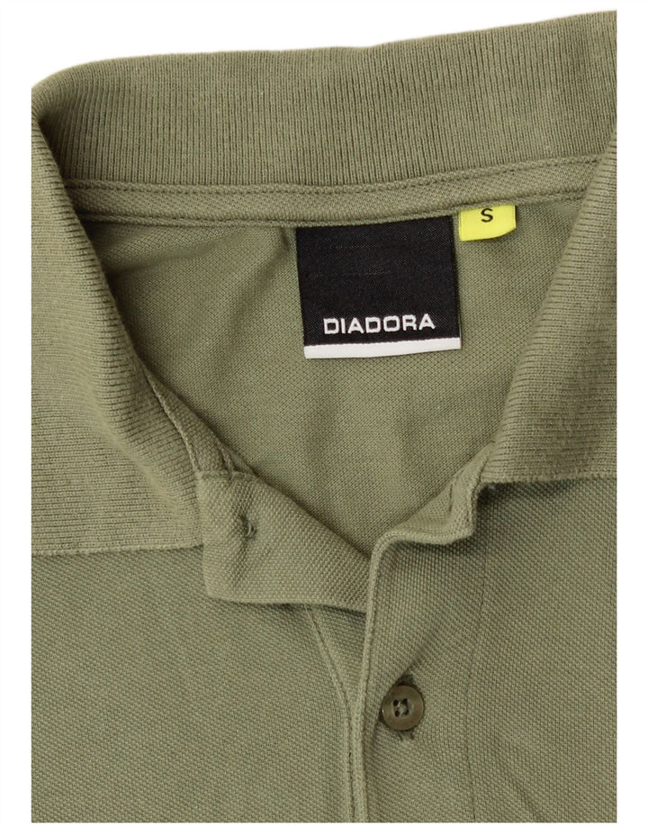 Diadora herre poloshirt lille kaki