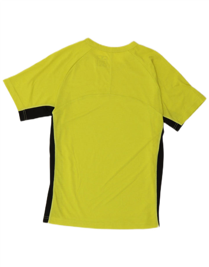 Champion Herre T-Shirt Top Medium Grøn Colourblock