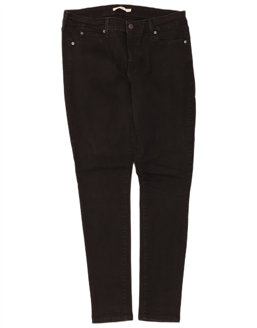 Levi's Dame 711 Skinny Jeans W32 L30 Sort