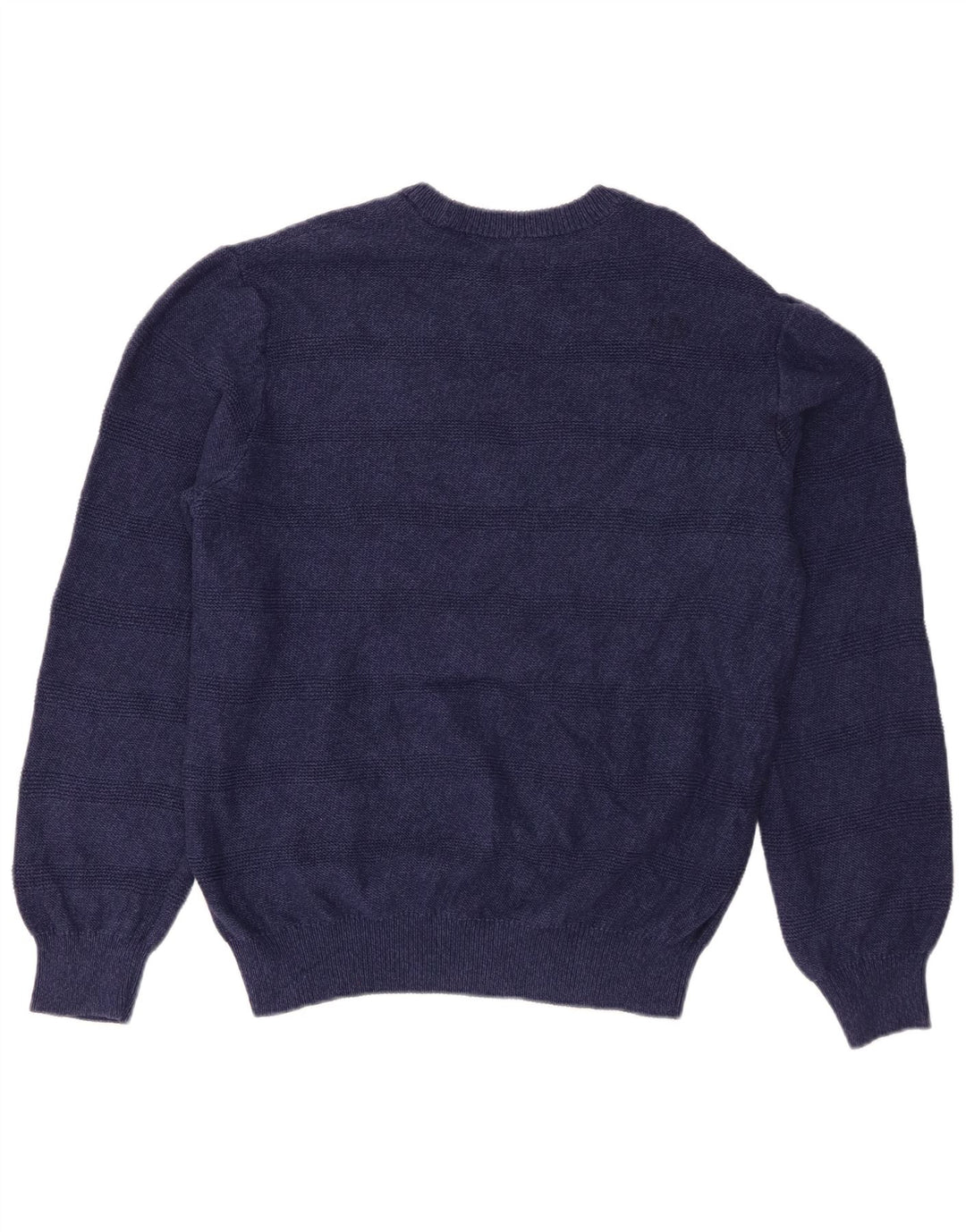 Chaps Herre Boat Neck Jumper Sweater Medium Marineblå Stribet