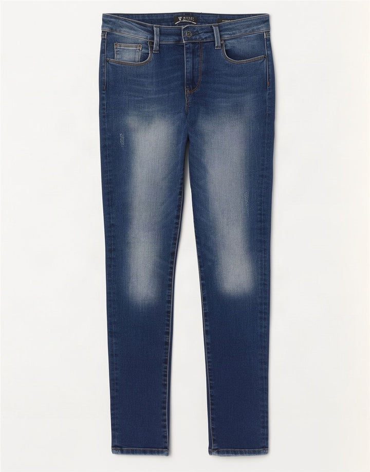 Guess Dame Starlet Skinny Jeans W31 L32 Blå