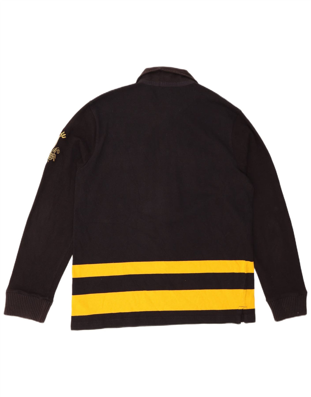 POLO RALPH LAUREN Langærmet Rugby Polo Shirt til mænd Stor sort stribet