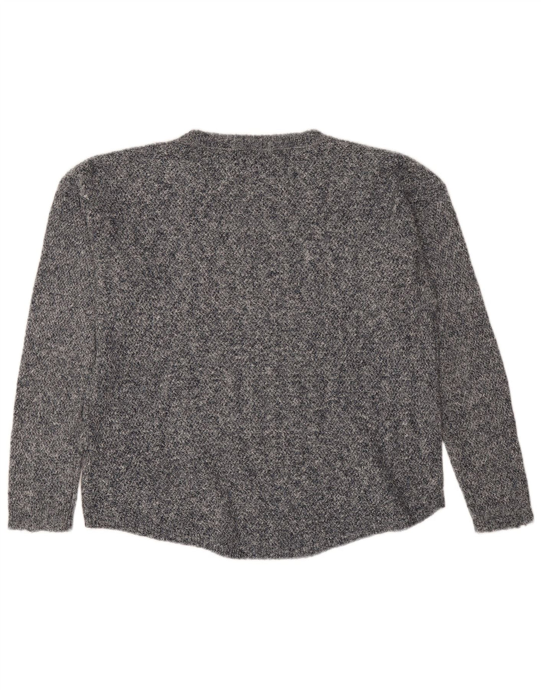 Fat Face Dame Jumper Sweater UK 12 Medium Grey Bomuld