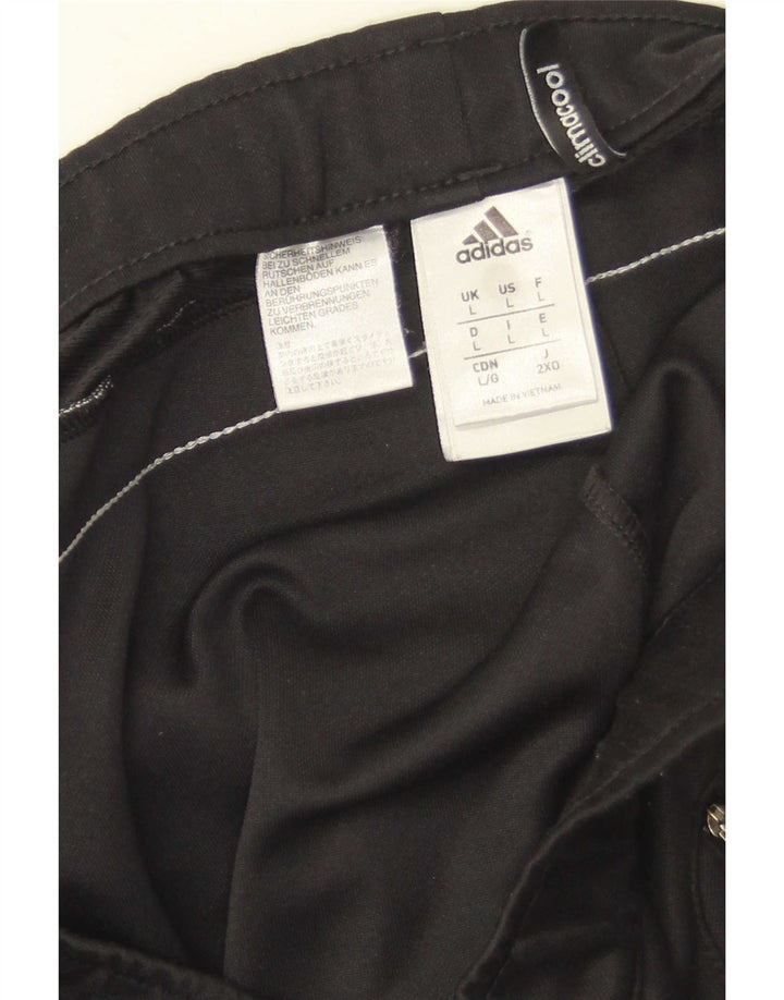 Adidas Herre Climacool Træningsdragt Bukser Large Black Colourblock Polyester