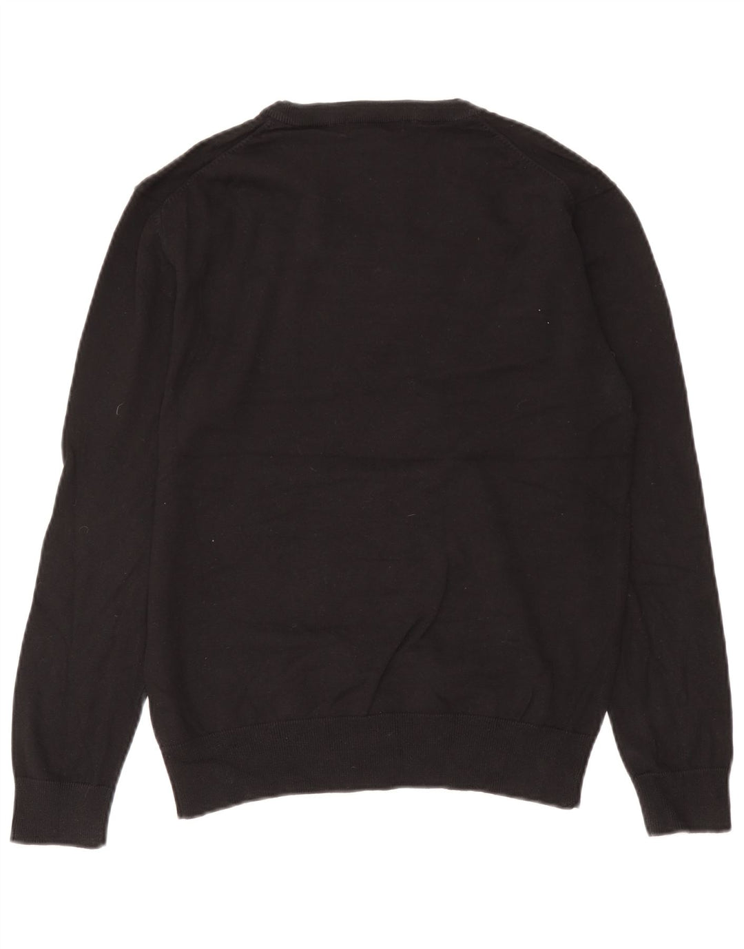 French Connection Herre V-hals sweater lille sort bomuld