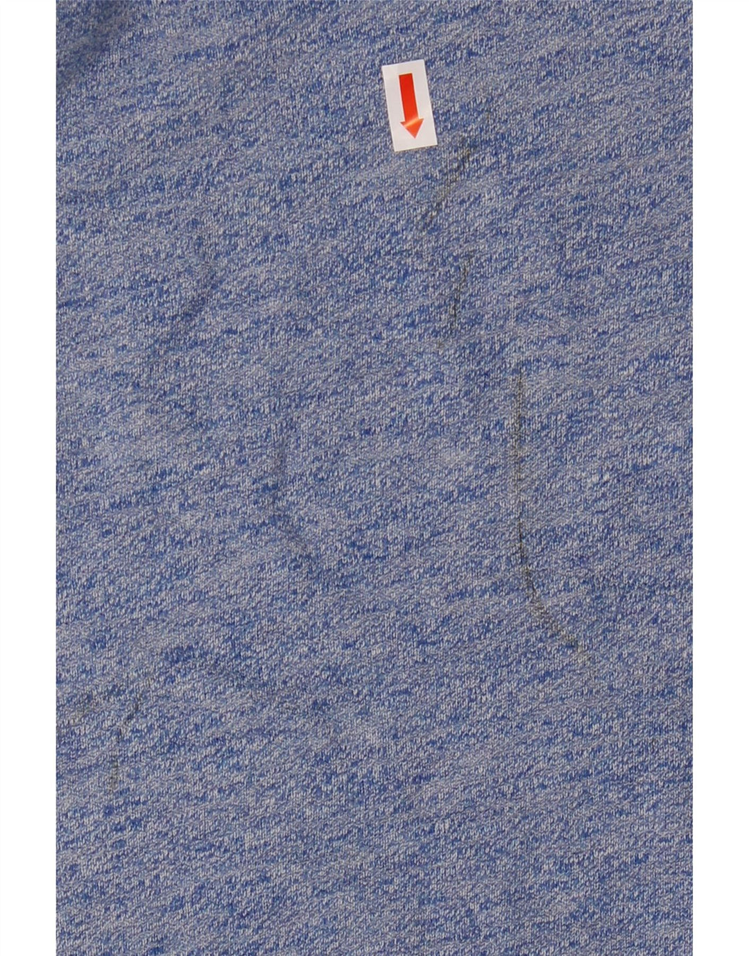 Lyle & Scott Sweatshirt-trøje til mænd, lille blå flækket bomuld