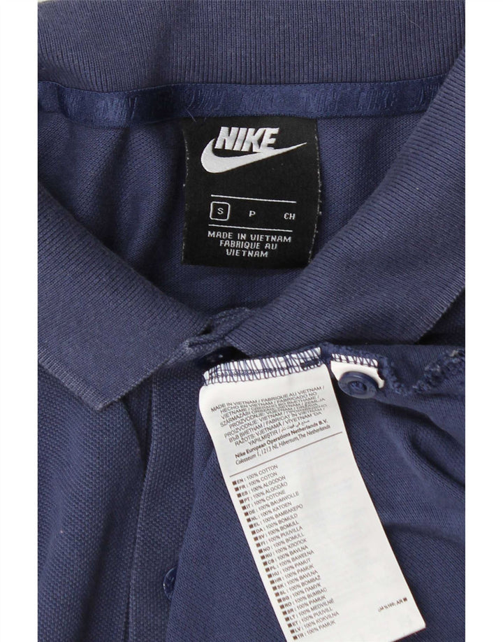 Nike Polo skjorte til mænd, lille marineblå bomuld