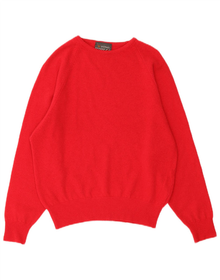 Stefanel Dame sweater med rund hals IT 46 Large Pink