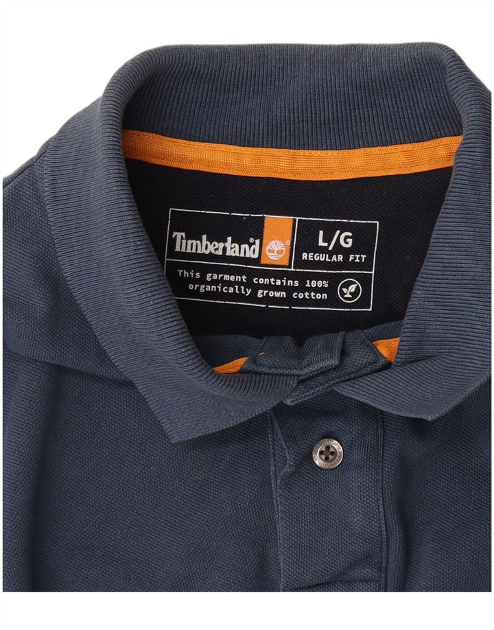 Timberland Herre Regular Fit Polo Shirt Large Navy Blue