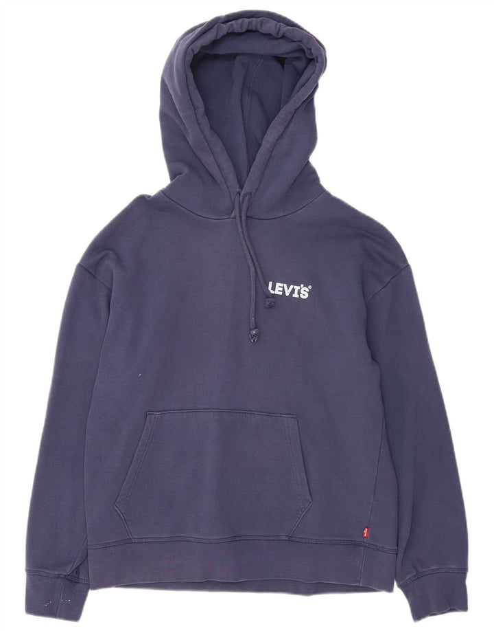 Levi's Hættetrøje til mænd, lille marineblå bomuld