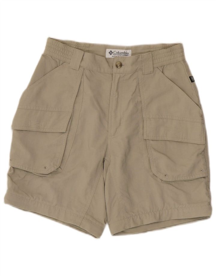 Columbia Cargo Shorts til kvinder W28 Medium Beige Nylon