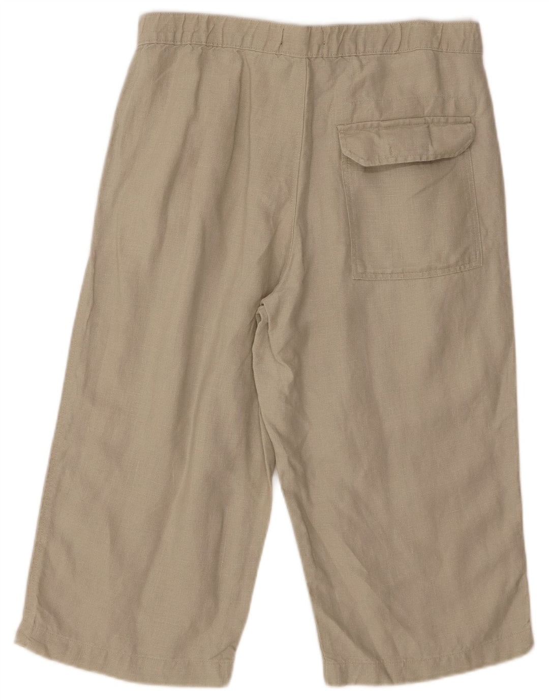 Marks & Spencer Herre Blue Harbor Bermuda Shorts W32 Large Beige Linen