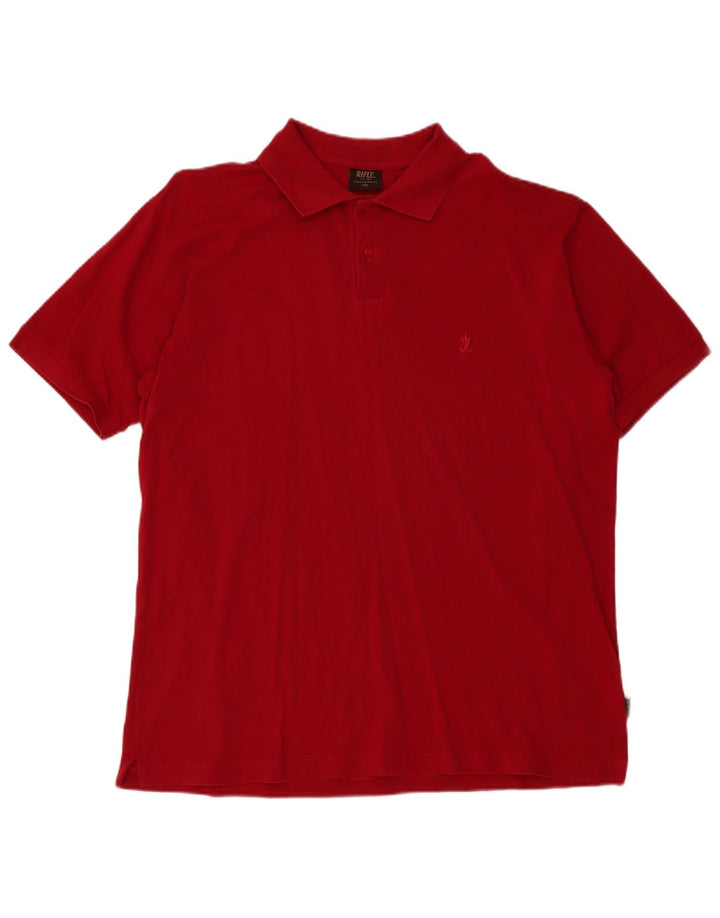 Rifle Herre poloshirt 2XL Burgundy
