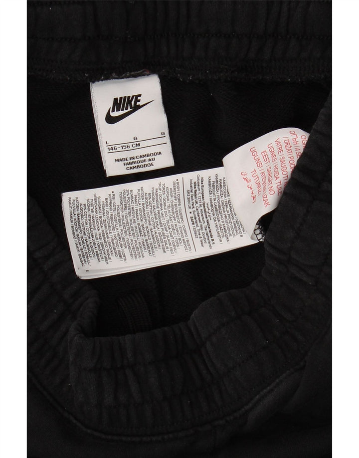 NIKE træningsdragt til piger Joggers 12-13 år Stor sort bomuld