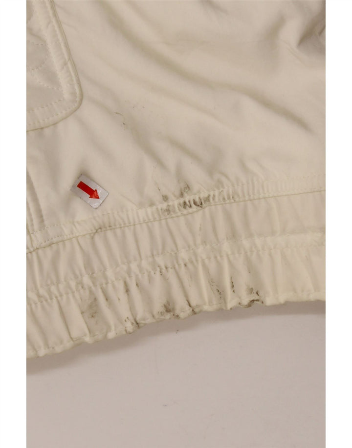 CHERVO Dame Ski Jumpsuit IT 42 Medium White Ternet polyamid