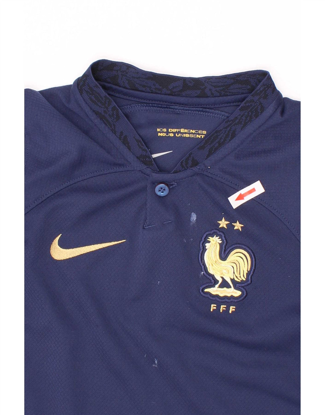 Nike Boys T-Shirt Top 8-9 år Lille marineblå