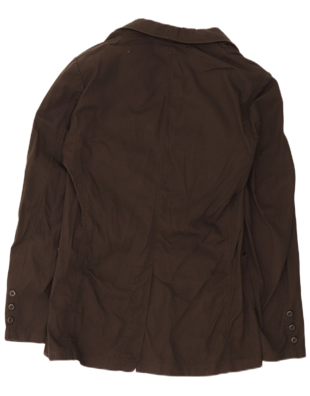 Sisley Herre 2-knaps blazerjakke IT 48 Medium brun bomuld