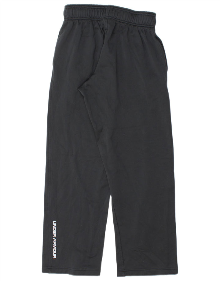 UNDER ARMOUR Grafisk træningsdragtsbukser til kvinder UK 8 Small Black