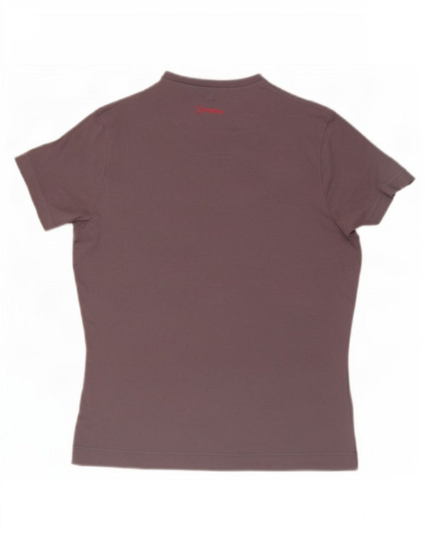 Berghaus Grafisk T-Shirt Top UK 14 Medium Grå Polyester