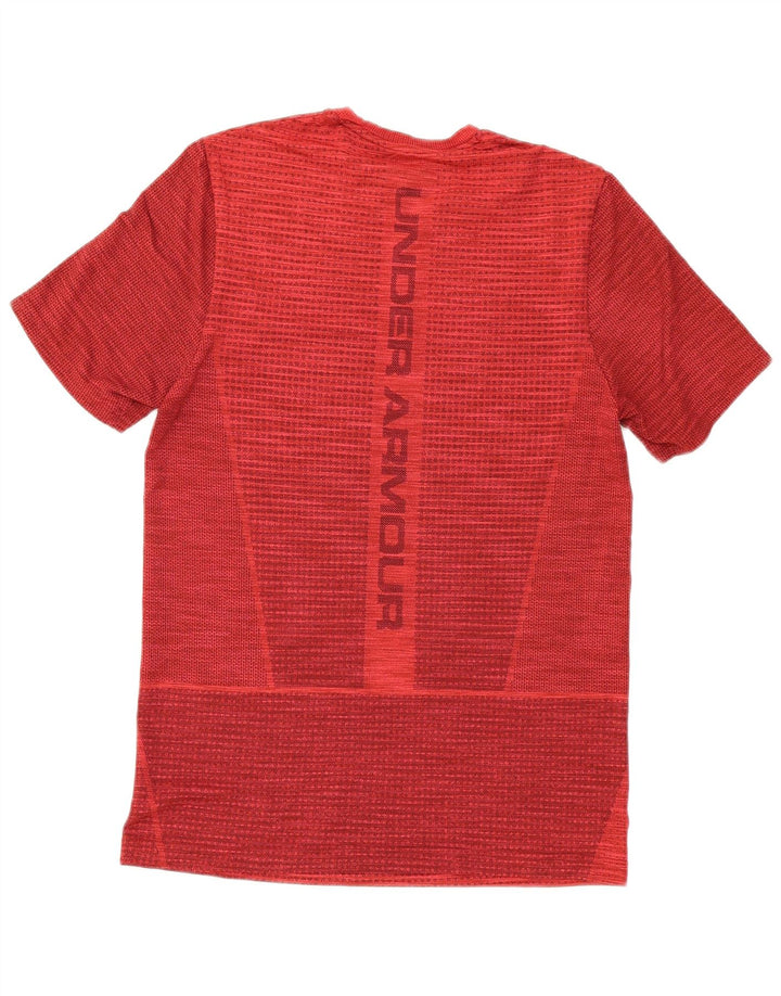UNDER ARMOUR Herre grafisk T-shirt Top Medium Rød Flecked