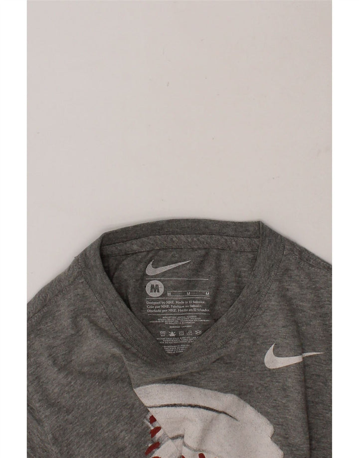 NIKE Boys Graphic T-Shirt Top 10-11 Years Medium Grey Cotton Vintage Nike and Second-Hand Nike from Messina Hembry 