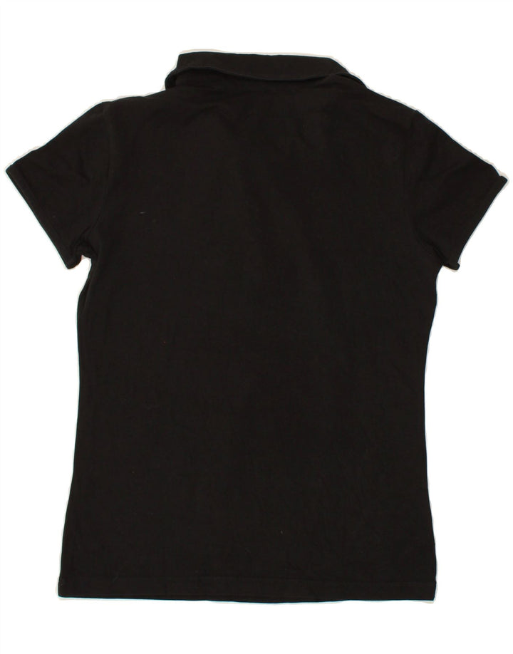 LOTTO Womens Polo Shirt UK 18 XL Black Vintage Lotto and Second-Hand Lotto from Messina Hembry 