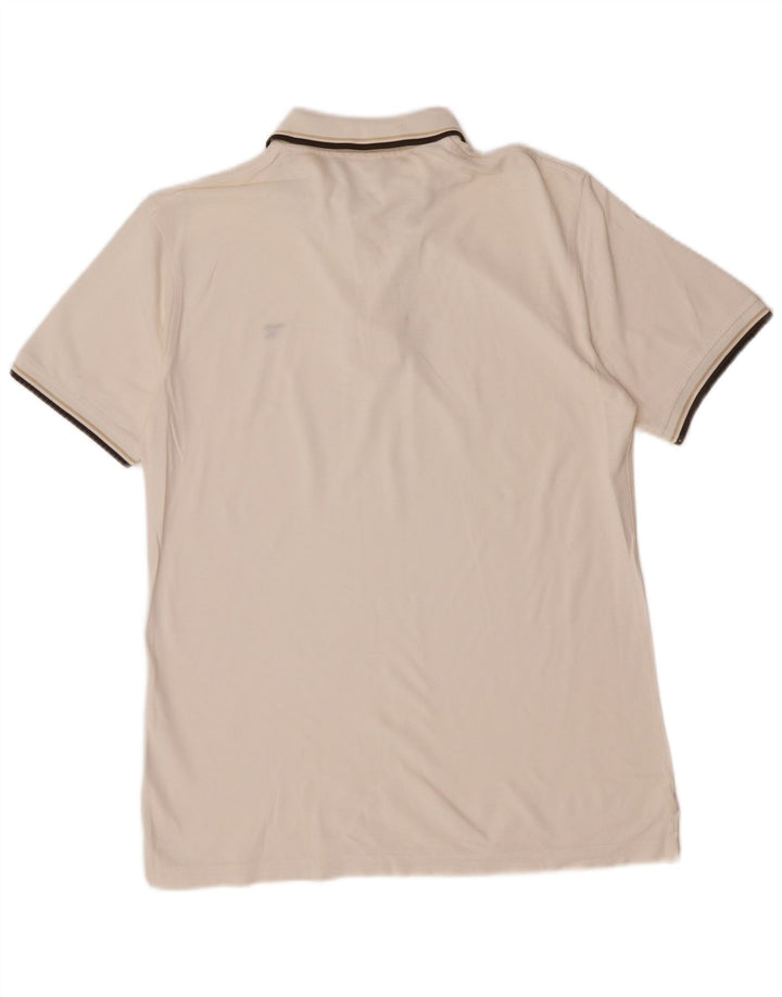Diadora herre poloskjorte stor hvid
