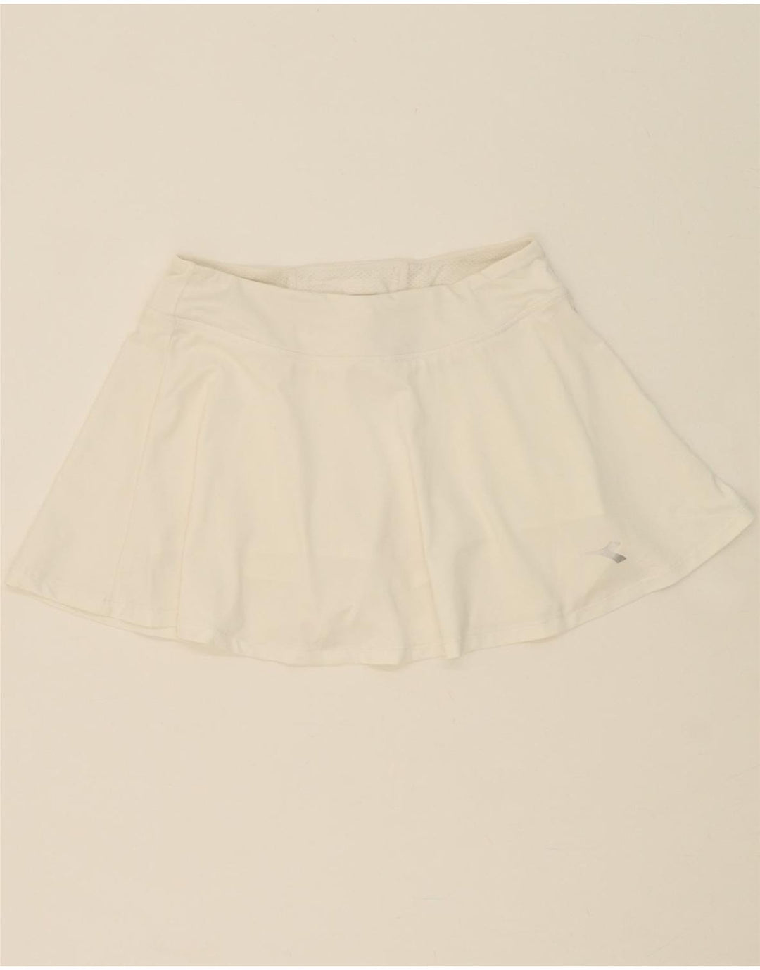 DIADORA Womens Skort Small Off White Vintage Diadora and Second-Hand Diadora from Messina Hembry 