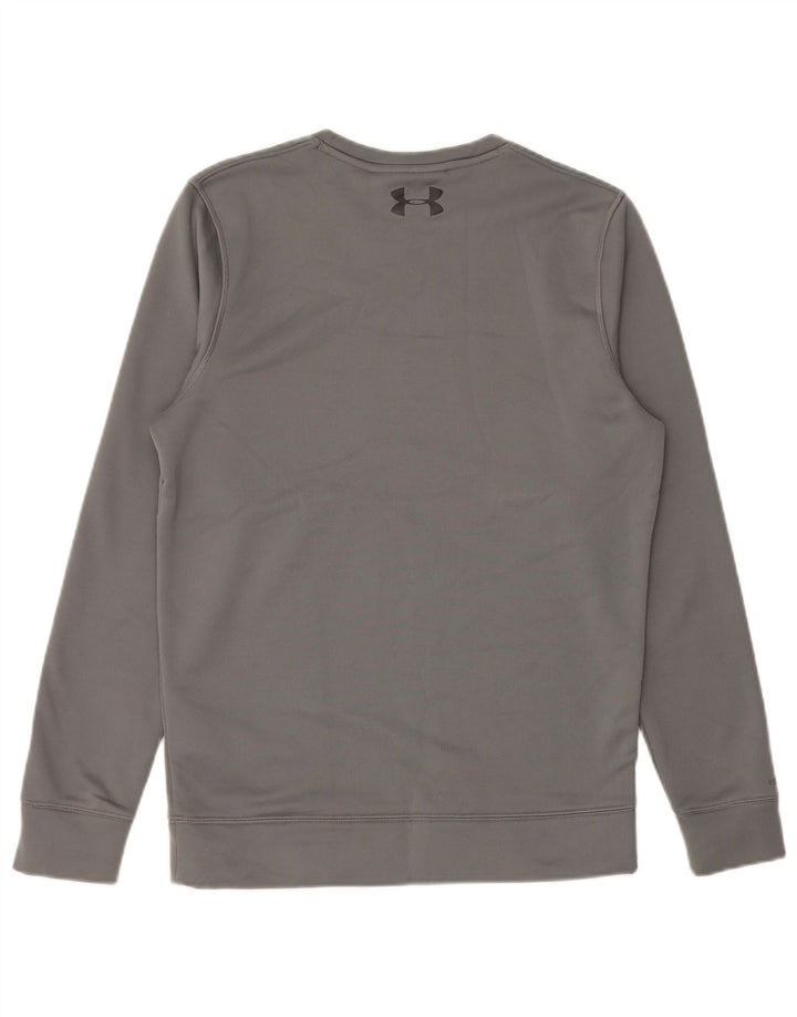 Under Armour Herre Cold Gear Sweatshirt Jumper XS Grå Polyester