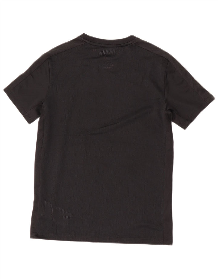 Nike drenge Dri Fit grafisk T-shirt top 10-11 år medium sort polyester