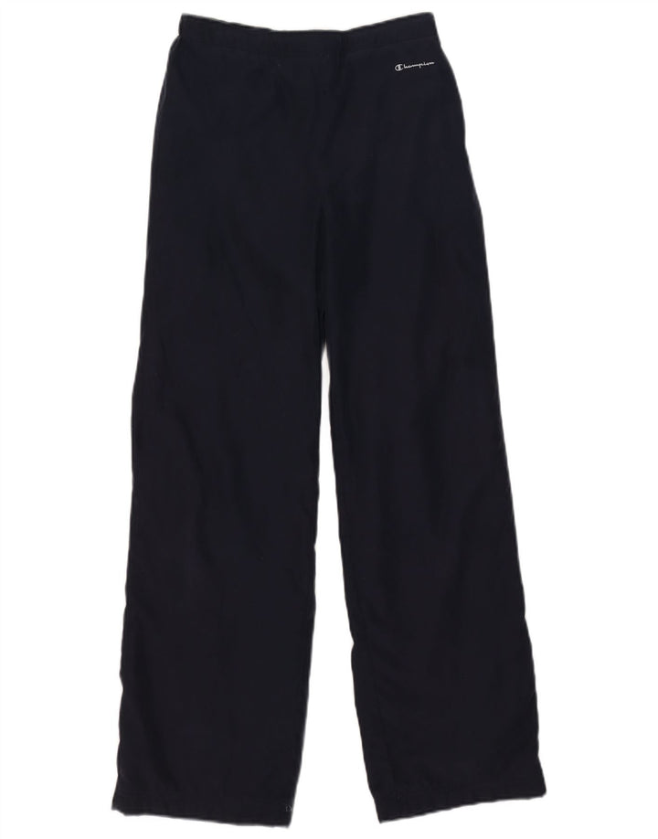 Champion Womens træningsdragt Bukser UK 12 Medium Navy Blue Polyester
