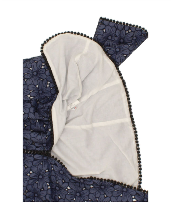 GIORGIO GRATI Womens 3/4 Sleeve Blazer Jacket IT 44 Medium Navy Blue Vintage Giorgio Grati and Second-Hand Giorgio Grati from Messina Hembry 