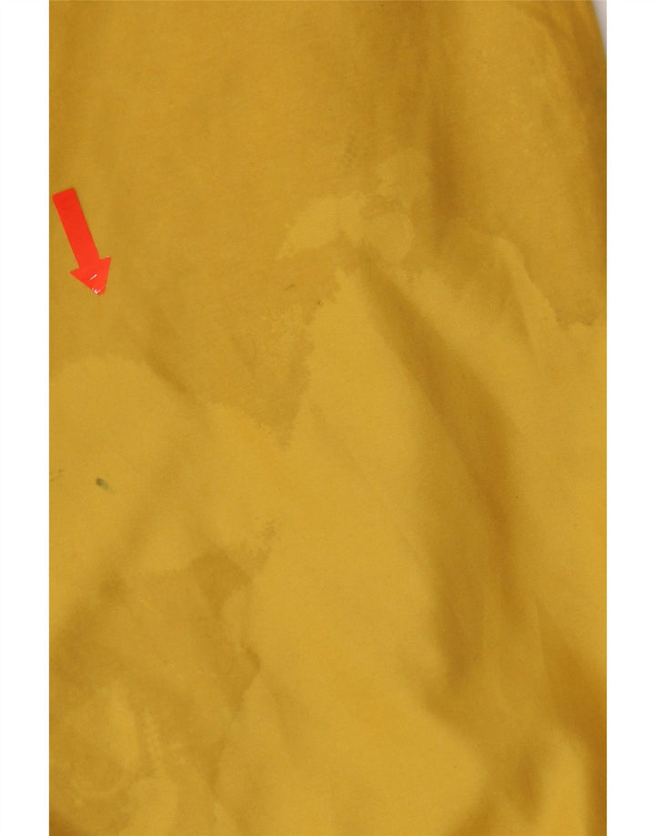 Slam Herre Hooded Bomber Jacket UK 44 2XL Gul Colourblock Polyester