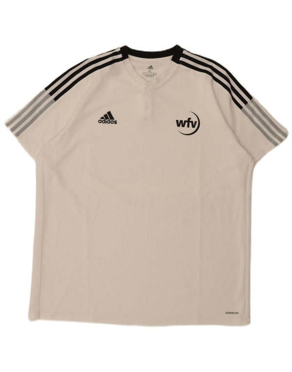 Adidas Herre Aeroready T-Shirt Top XL Hvid