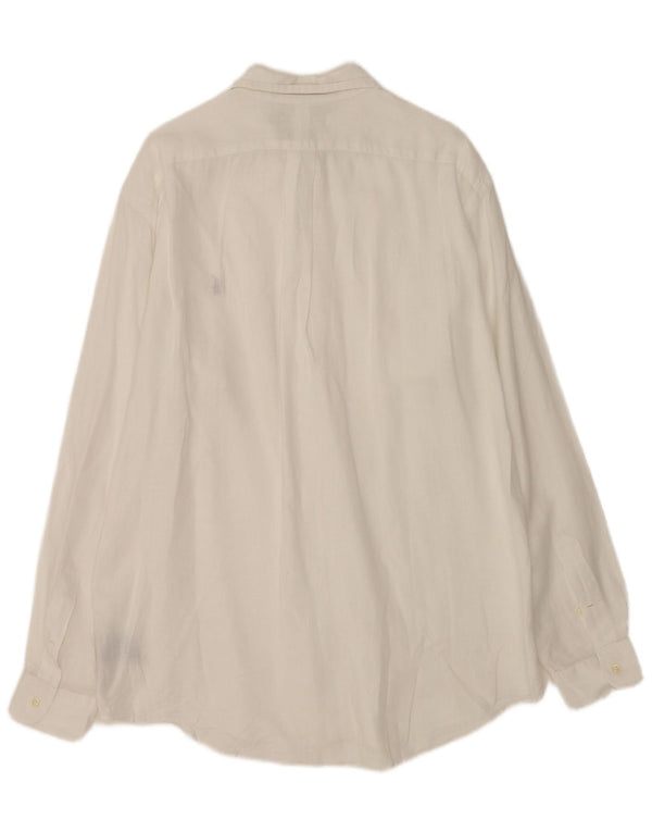 Polo Ralph Lauren Herre Ellington skjorte Stor hvid linned