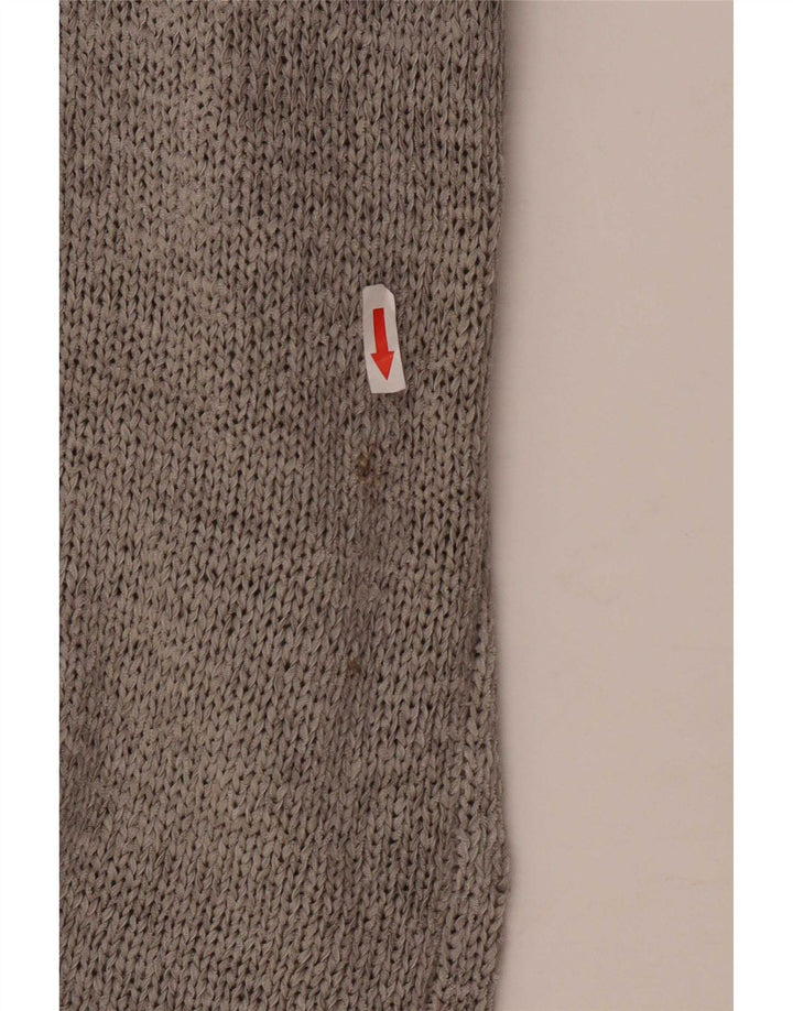 Marks & Spencer Dame Classic Open Cardigan Sweater UK 16 Large Grey