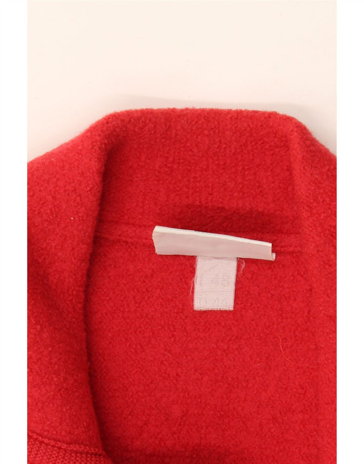 KAUFMANN Womens 3 Button Blazer Jacket IT 48 XL Red Wool Vintage Kaufmann and Second-Hand Kaufmann from Messina Hembry 