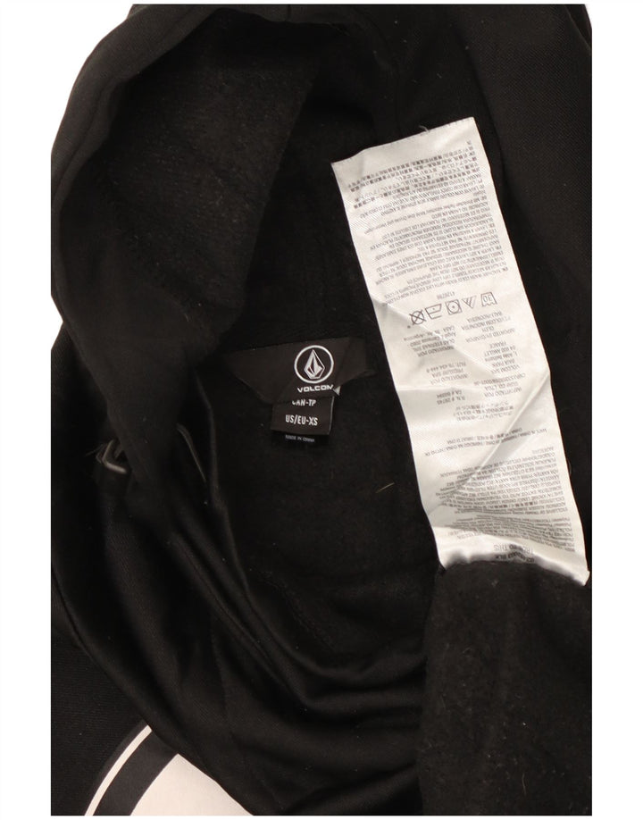 Volcom Grafisk hættetrøje til mænd XS Sort polyester