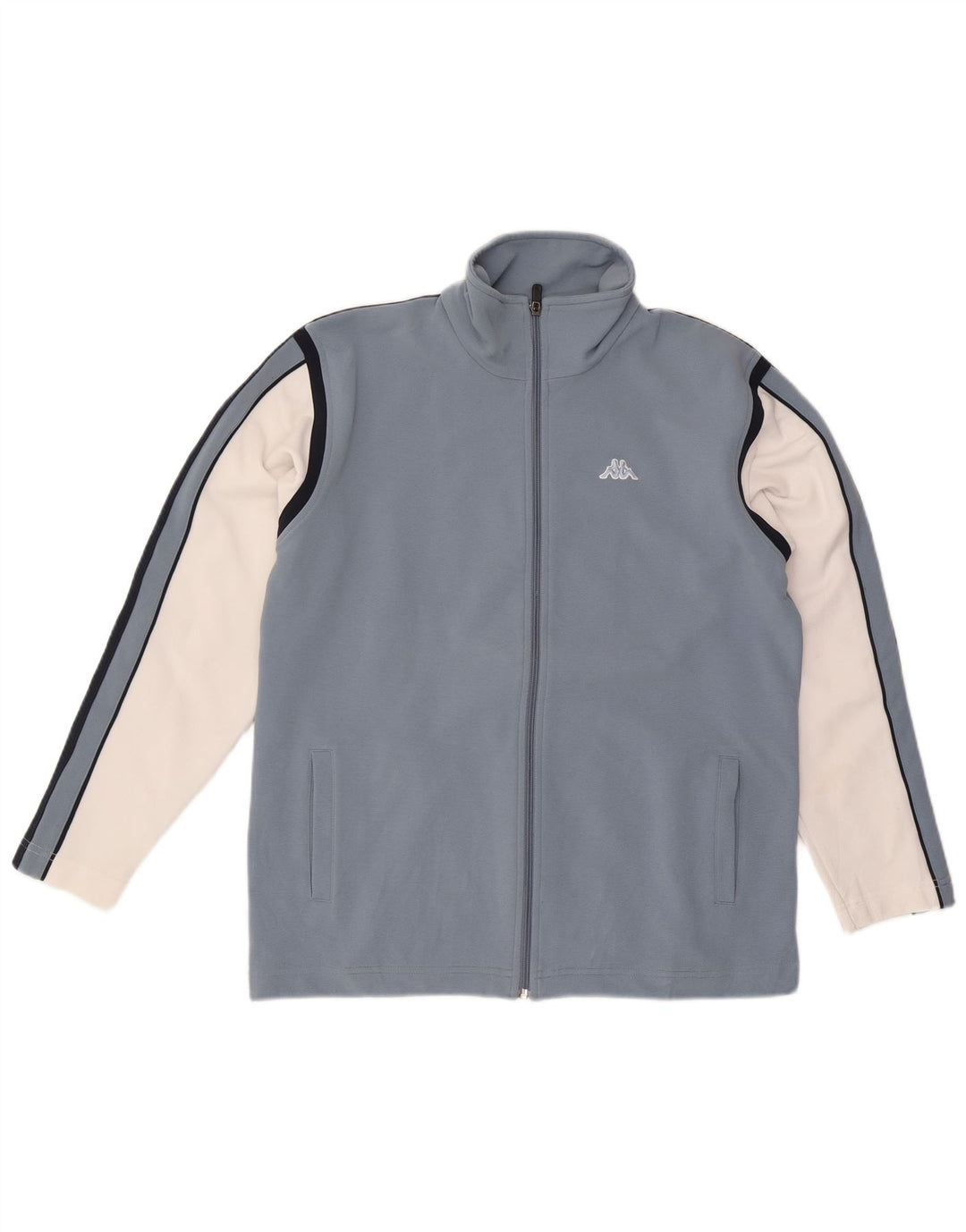 Kappa Træningsdragt til mænd Topjakke Medium Blue Colourblock Polyester