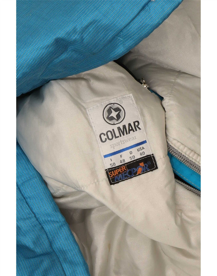 Colmar Herre Hætte Loose Fit Skijakke IT 50 Medium Blue Colourblock