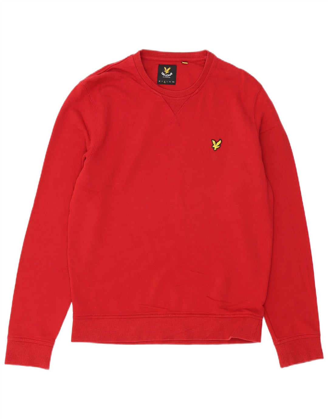 LYLE & SCOTT Sweatshirt til mænd Medium Rød Bomuld