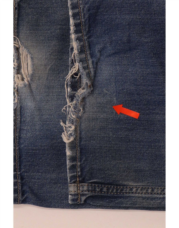 Diesel Herre Larkee Regular Straight Jeans W36 L32 Blå Bomuld