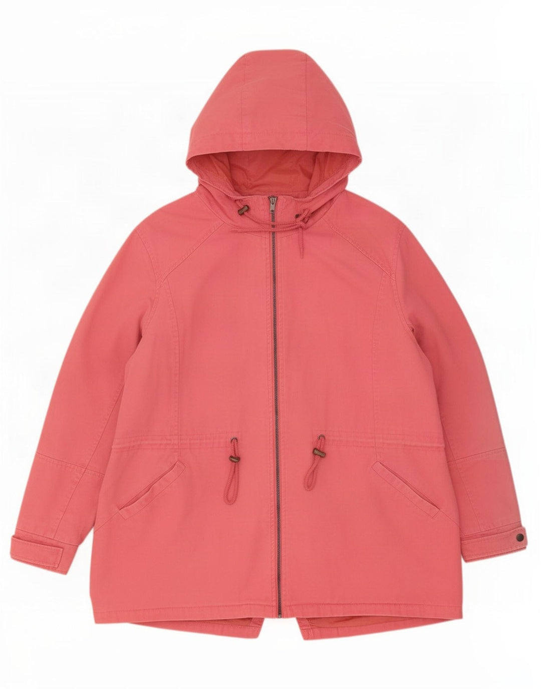 Cotton Traders Dame Hooded Parka Jacket UK 24 4XL Pink