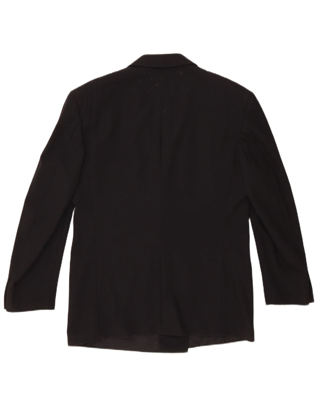 Trussardi Herre Dobbeltradet Blazerjakke IT 52 XL Sort Virgin Wool