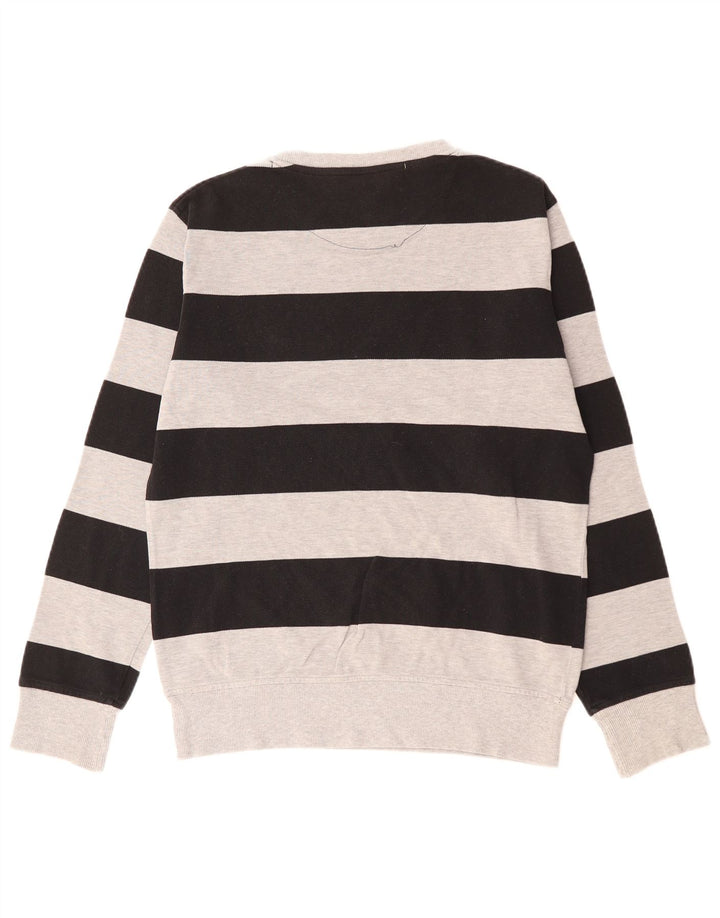 SERGIO TACCHINI Sweatshirt til mænd, lille gråstribet bomuld